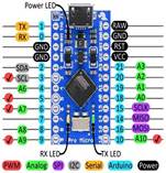 ►192◄Arduino pro micro 5v16MHz Atmega32U4 �ۮe�O Leonardo Micro